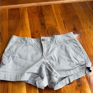 Old Navy Gray Cargo Shorts Lightweight Summer Essential